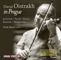 WYCOFANY   David Oistrakh in Prague 1966-1972 - Janacek, Ysaÿe, Ravel, Bartok & Prokofiev